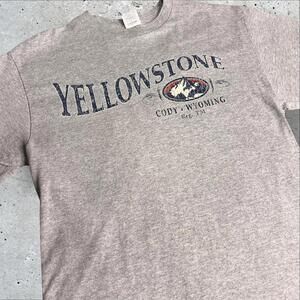 Delta Pro Weight Vintage Yellowstone Nature‎ Shirt Size L